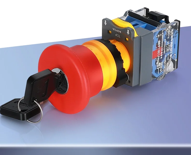 Keyed Emergency Stop Button Keyed Emergency Stop Button